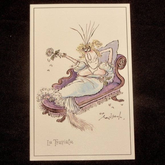 -Operacatics Note Card Set New (5 x 2) Blank Inside - Picture 5 of 6